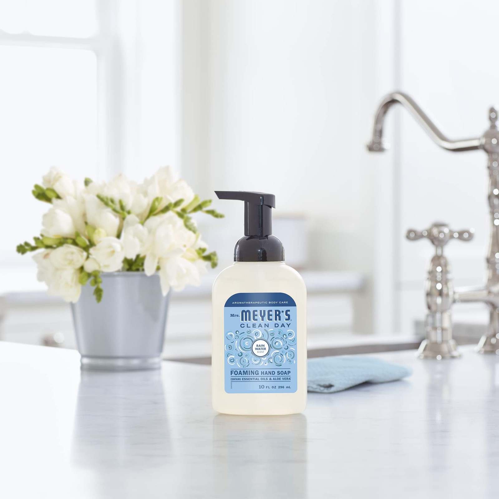 CLEAN DAY foaming Hand Soap, Rainwater Scent (10 Fl Oz (Pack of 1))
