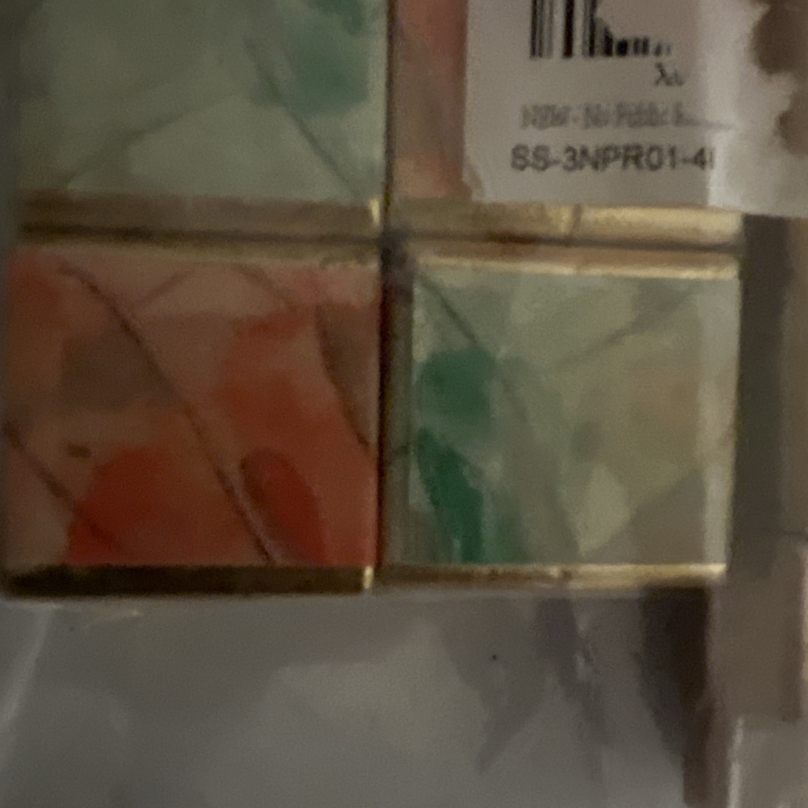 10 Vintage Delagar English Country Floral Bath Cubes + 9 English Unbranded Cubes