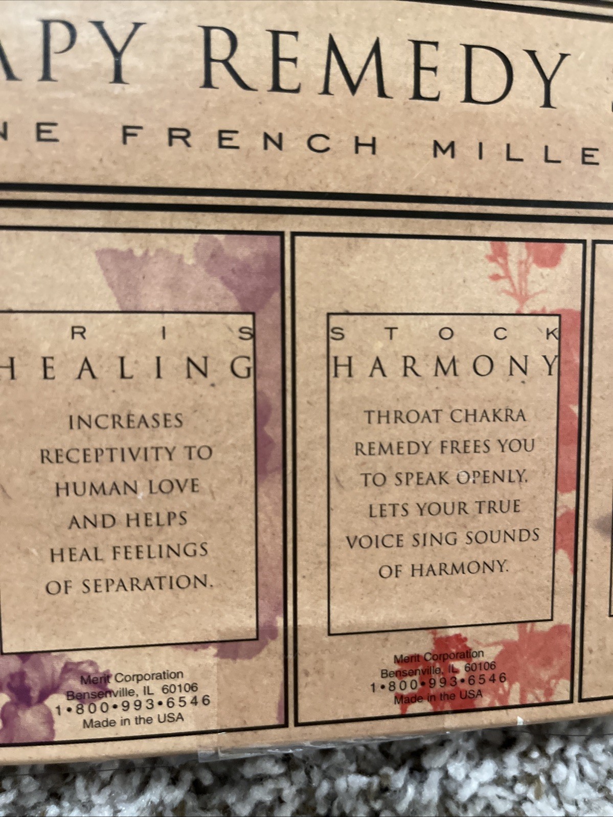 Aromatherapy Remedy Series 12 French Milled Soaps Calm Soothe New Made In USA