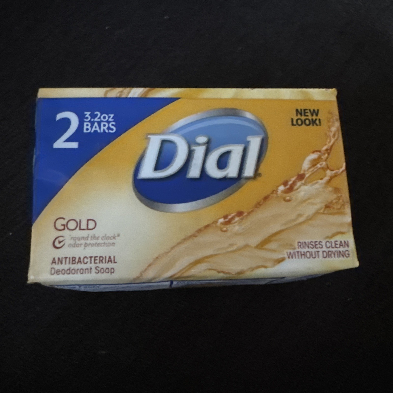 Dial Gold Antibacterial Deodorant Soap 2 Pack Total Net Wt 6.4 oz