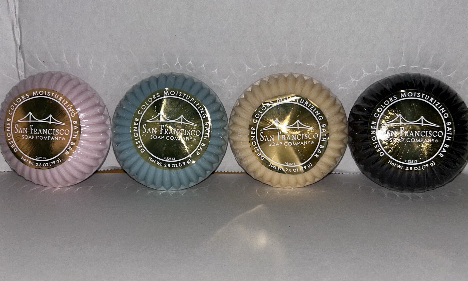 8 San Francisco Soap Company Decorative Designer Colors Moisturizing Bath Bar