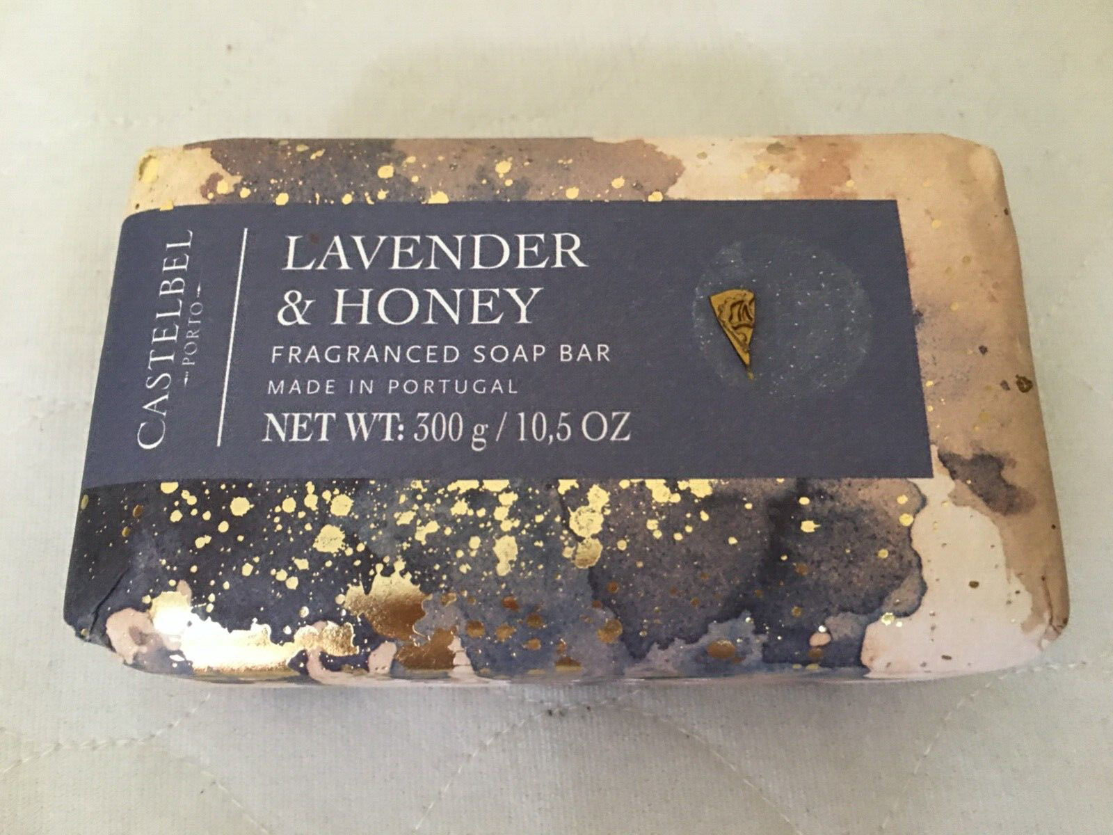 Castelbel Porto Lavender & Honey Luxury Soap Bar 10.5 oz Handmade in Portugal