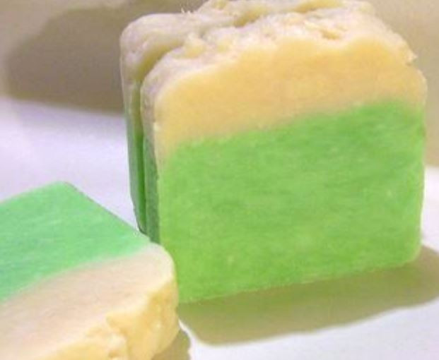 HANDMADE SHEA BUTTER SOAP LOAF 2lbs ARGAN OIL SOAP ~ ** Litsea Cubeba Citronella