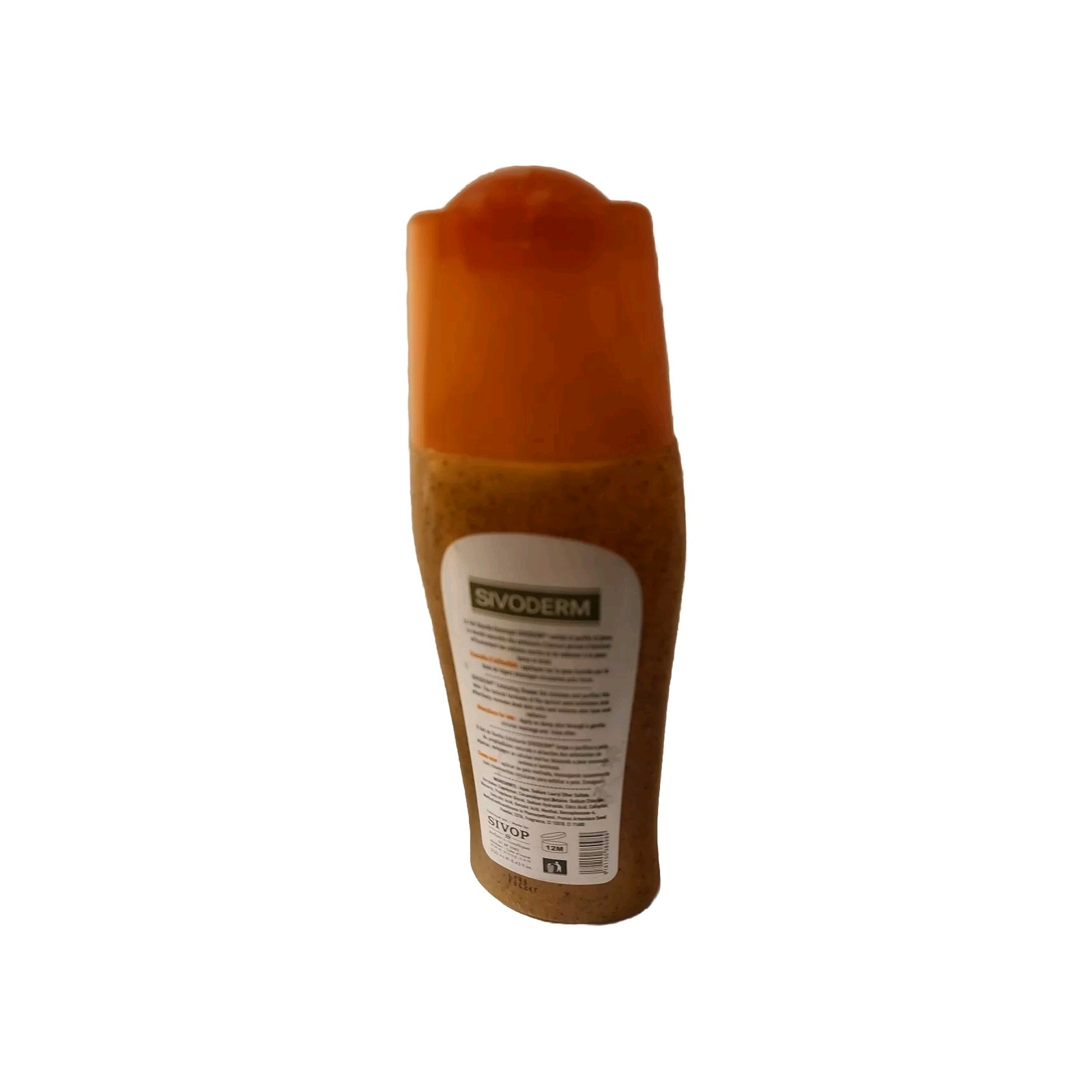 1×Sivoderm Apricot Exfoliating Shower Gel Face &body 250ml 8.45floz