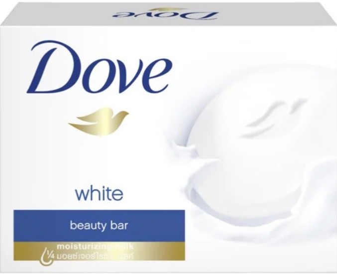 Dove White Beauty Bar Soap Moisturizing Body Wash Personal Care