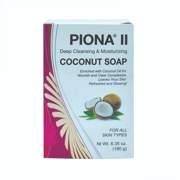 PIONA || Deep Cleansing & Moisturizing Coconut Soap 6.35 Oz.