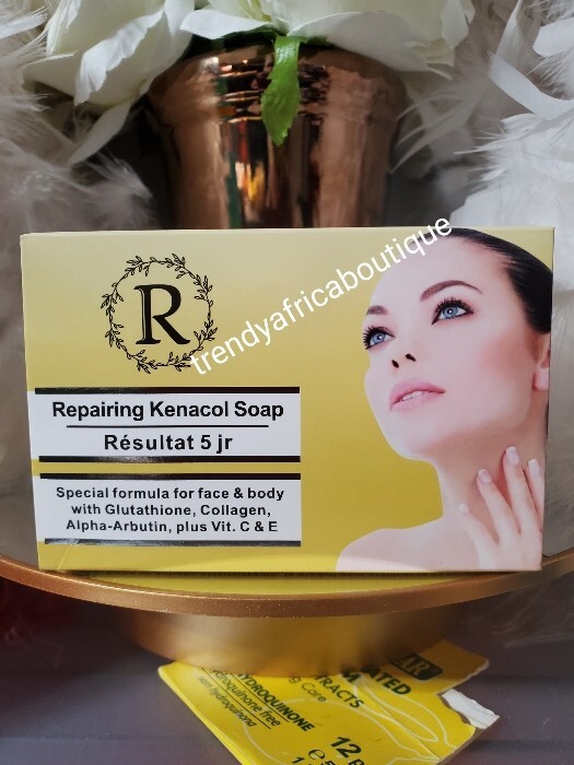 Repairing KENACOL soap. Face & Body. Glutathion, Collagen 200g X 1👌👌5 Days
