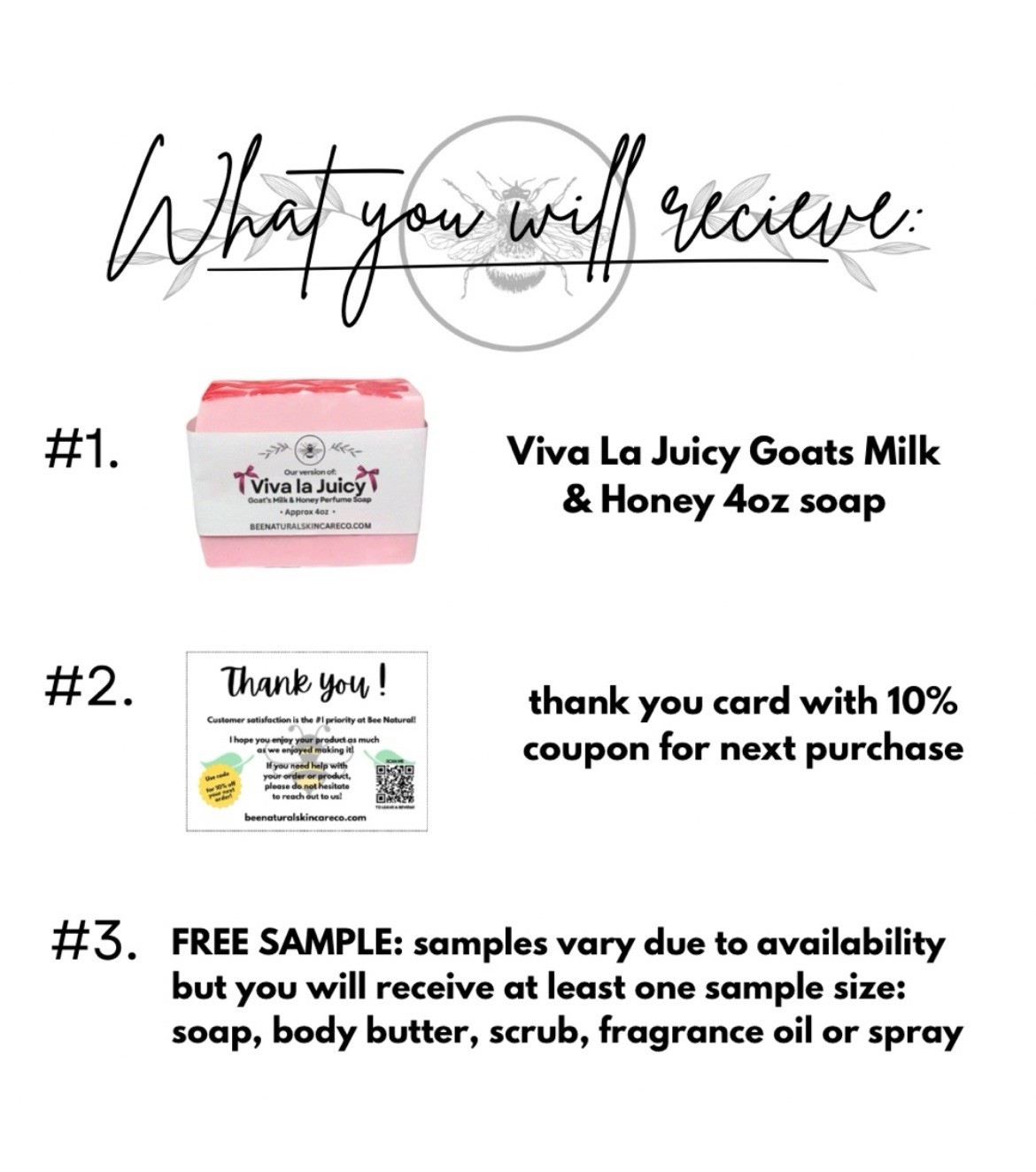 Viva La Juicy Type Goats Milk & Honey Perfume Soap 4oz