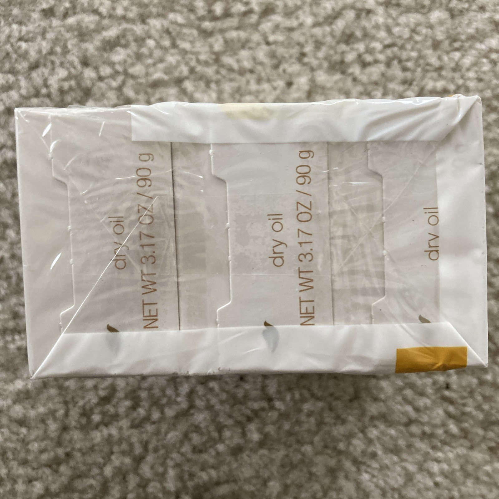 Dove Dry Oil Beauty Bar With Moroccan Argan Oil 3 Bars 3.17 oz NOS made in USA