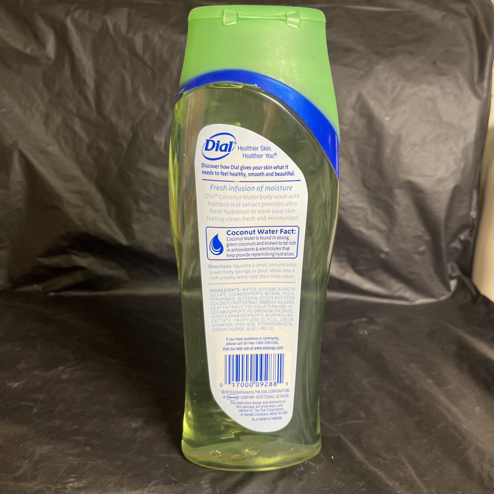 Dial Body Wash Coconut Water (16 oz Bottle)