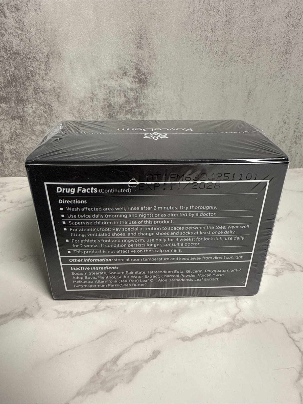 Roycederm Antifungal Soap Bar- post- workout deep cleansing & protection 2bars