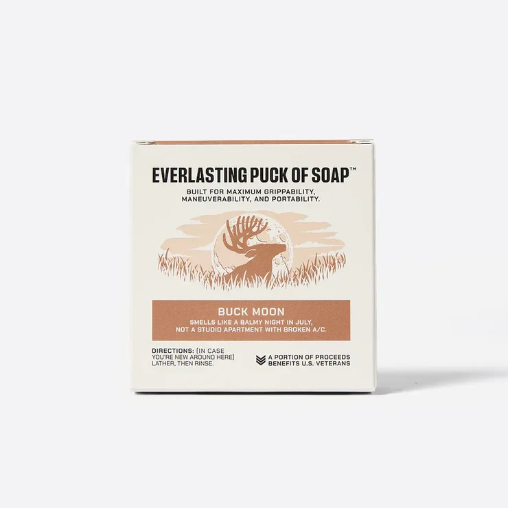 Duke cannon Everlasting Puck of Soap – Buck Moon -NEW!