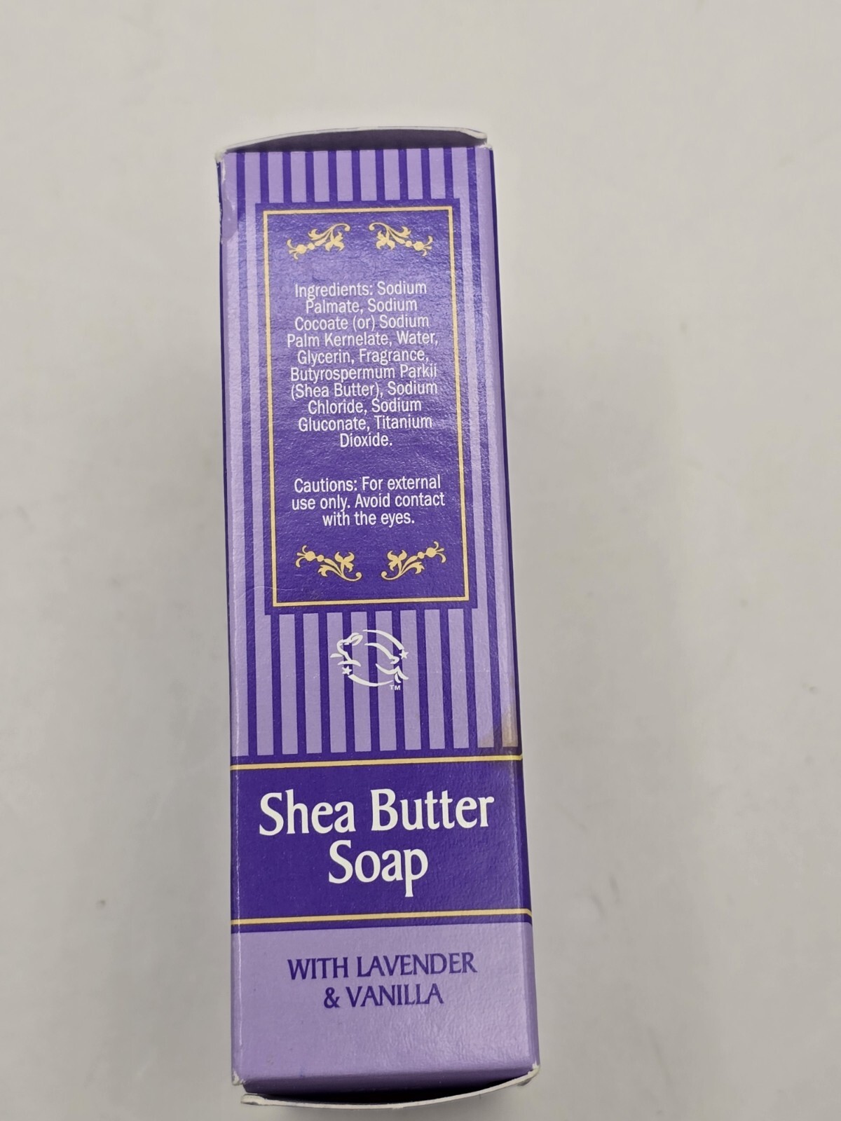 Vintage GRANDPA’S SHEA BUTTER SOAP BAR with Lavender & Vanilla NEW SEALED 3.25oz