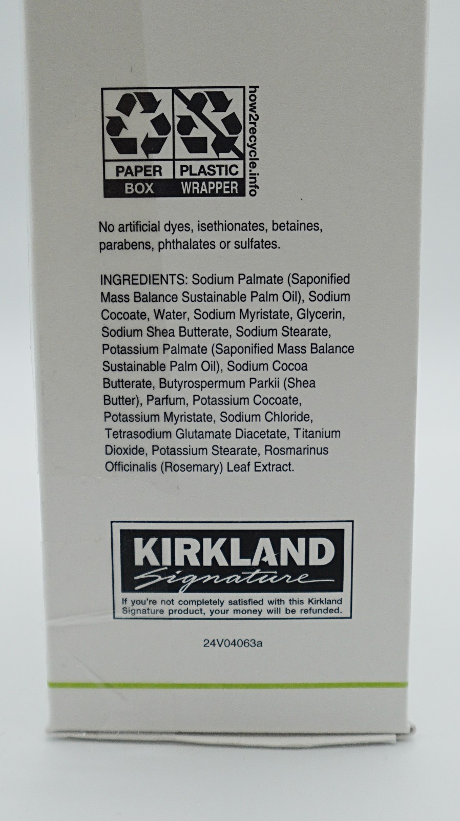 5-pk Kirkland Signature Shea Moisture Bar Soap Softening Hydrating Moisturizing