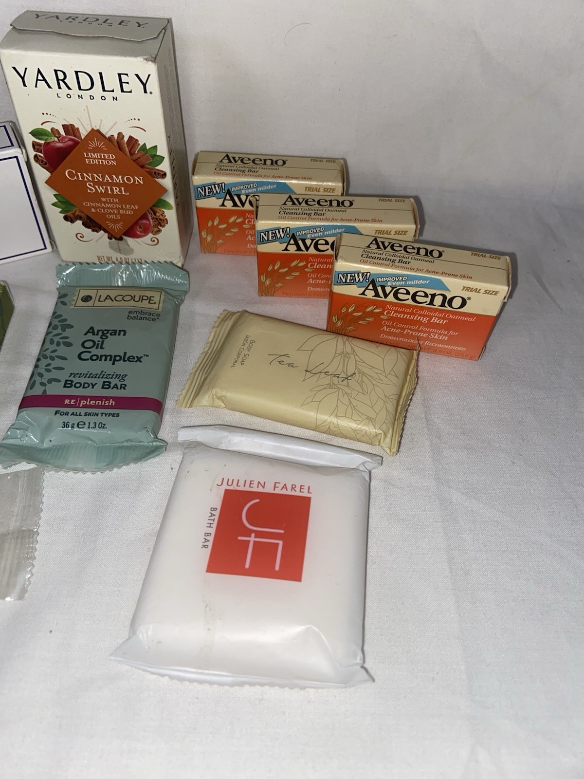 Lot of 11 Variety of Bars of Soaps, Soap Different Sizes New Including Elemis