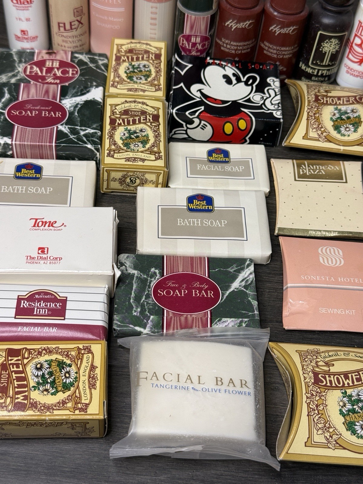 Lot of 30+ Miscellaneous HOTEL SOAP BARS Travel Various Brands + Extras Vintage