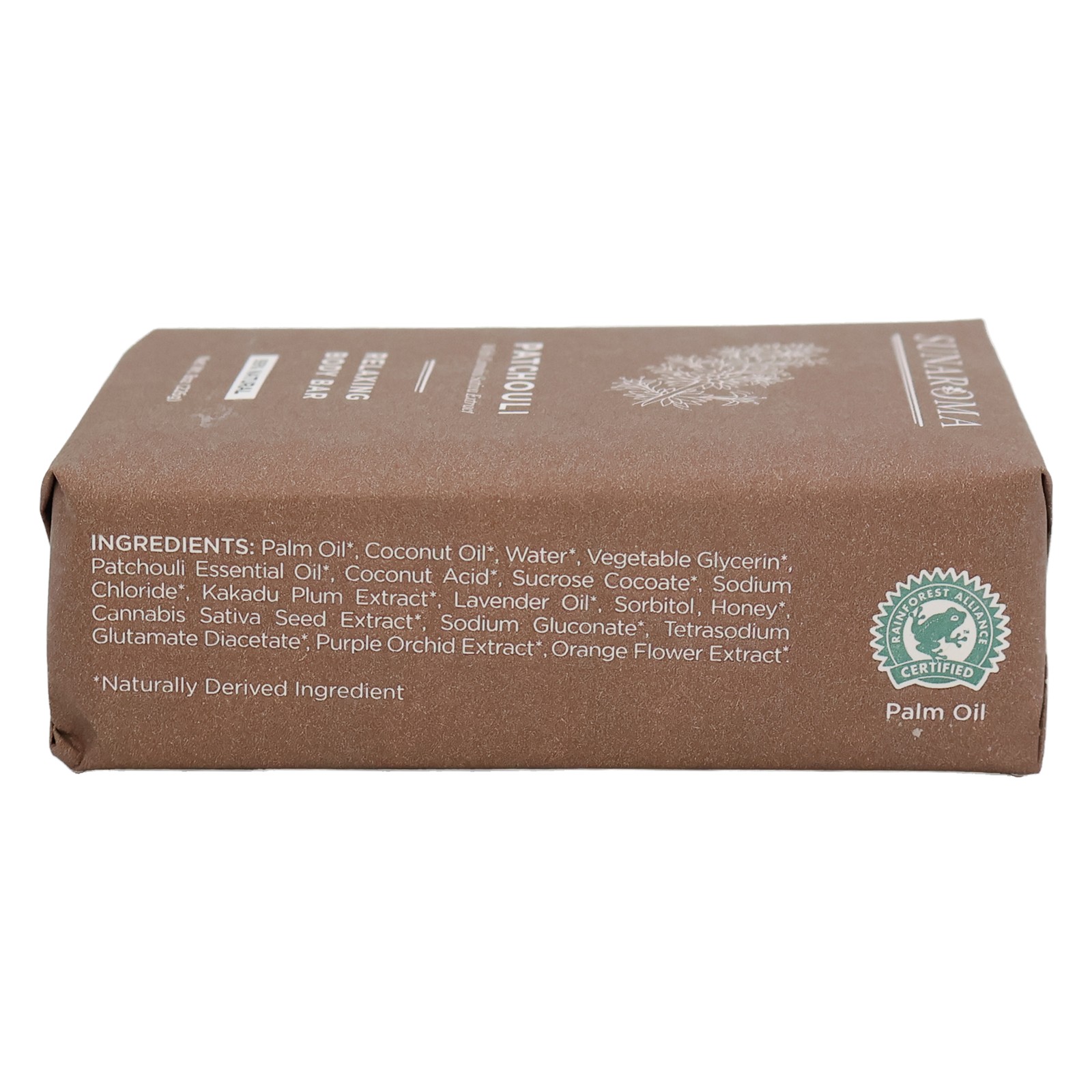 Sunaroma Patchouli Oil Relaxing Body Bar 8 Oz. Pack of 2