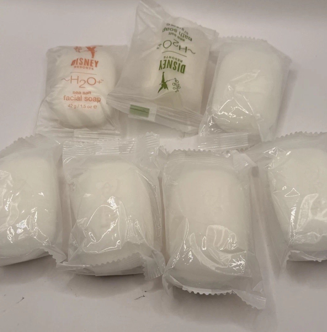 New Disney Parks H20+ Sea Salt Facial/Body Soaps 1.5 oz Mixed Lot(7) Travel Bars