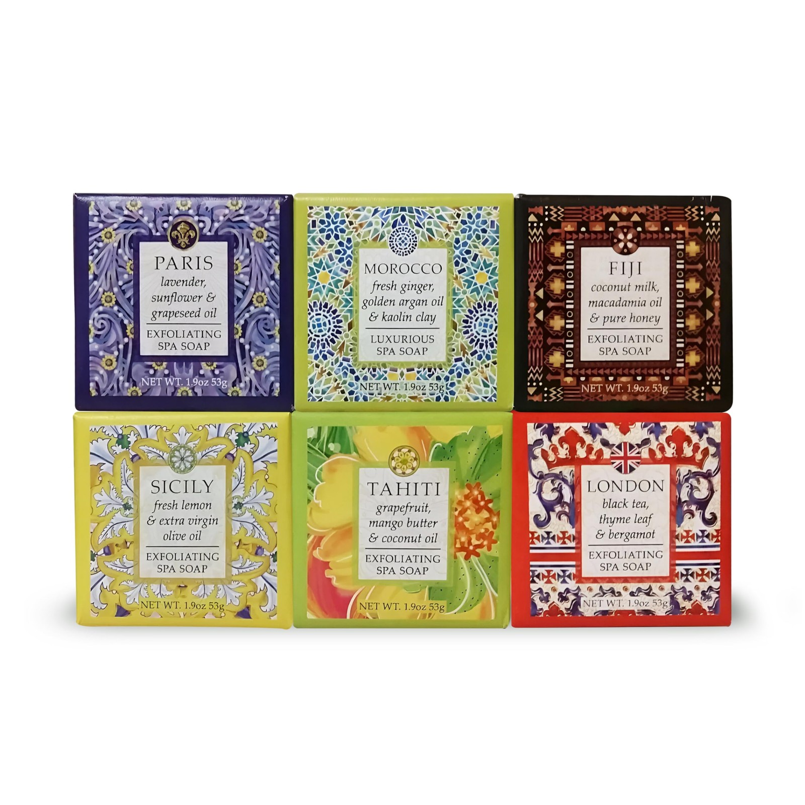 Spring Garden Bloom Flower Shea Butter Soap Gift Set – Floral Shea Butter Soa…