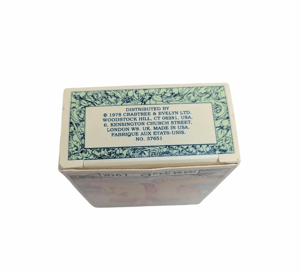 Crabtree & Evelyn Vintage 1978 Seashell Soap With Jojoba Oil 1.9 oz.