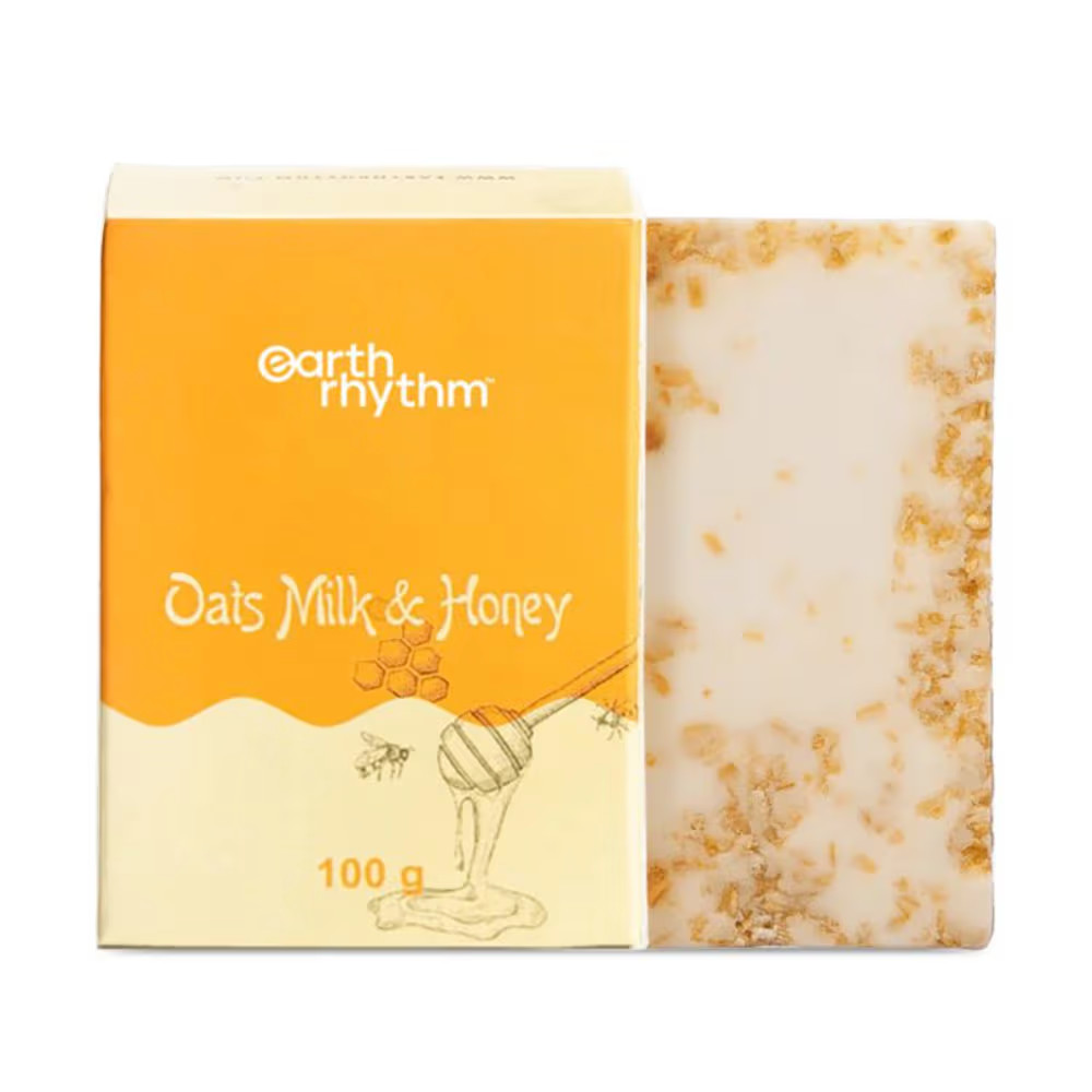 Earth Rhythm Oats Milk & Honey Body Soap (100 g)