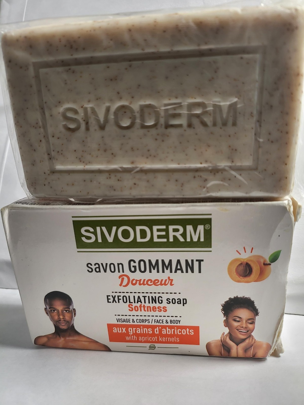 Sivoderm Face and Soap with Apricot Kernels 230g 8.11oz