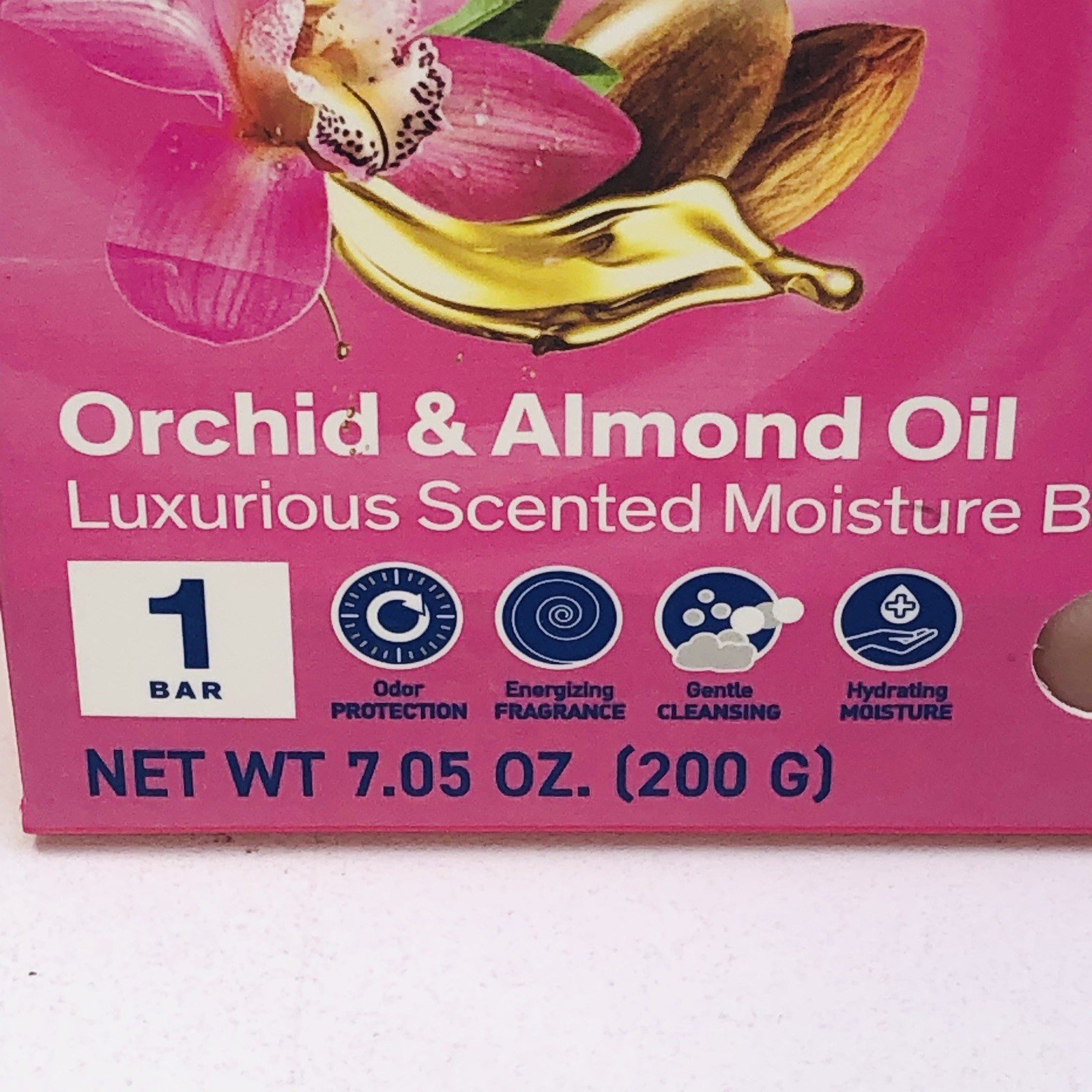2 BIG ZEST Bar Soap Moisturizing Lush Orchid & Almond Oil Large Bars 7.05oz