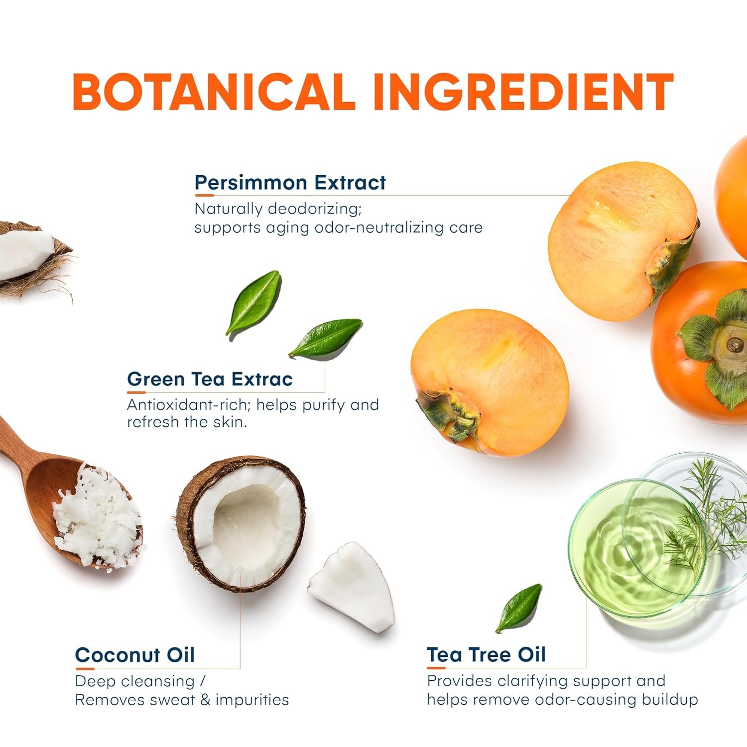 ProBliva Persimmon Soap for Aging Odor: Purifying & Odor-Neutralizing, 2 Bars
