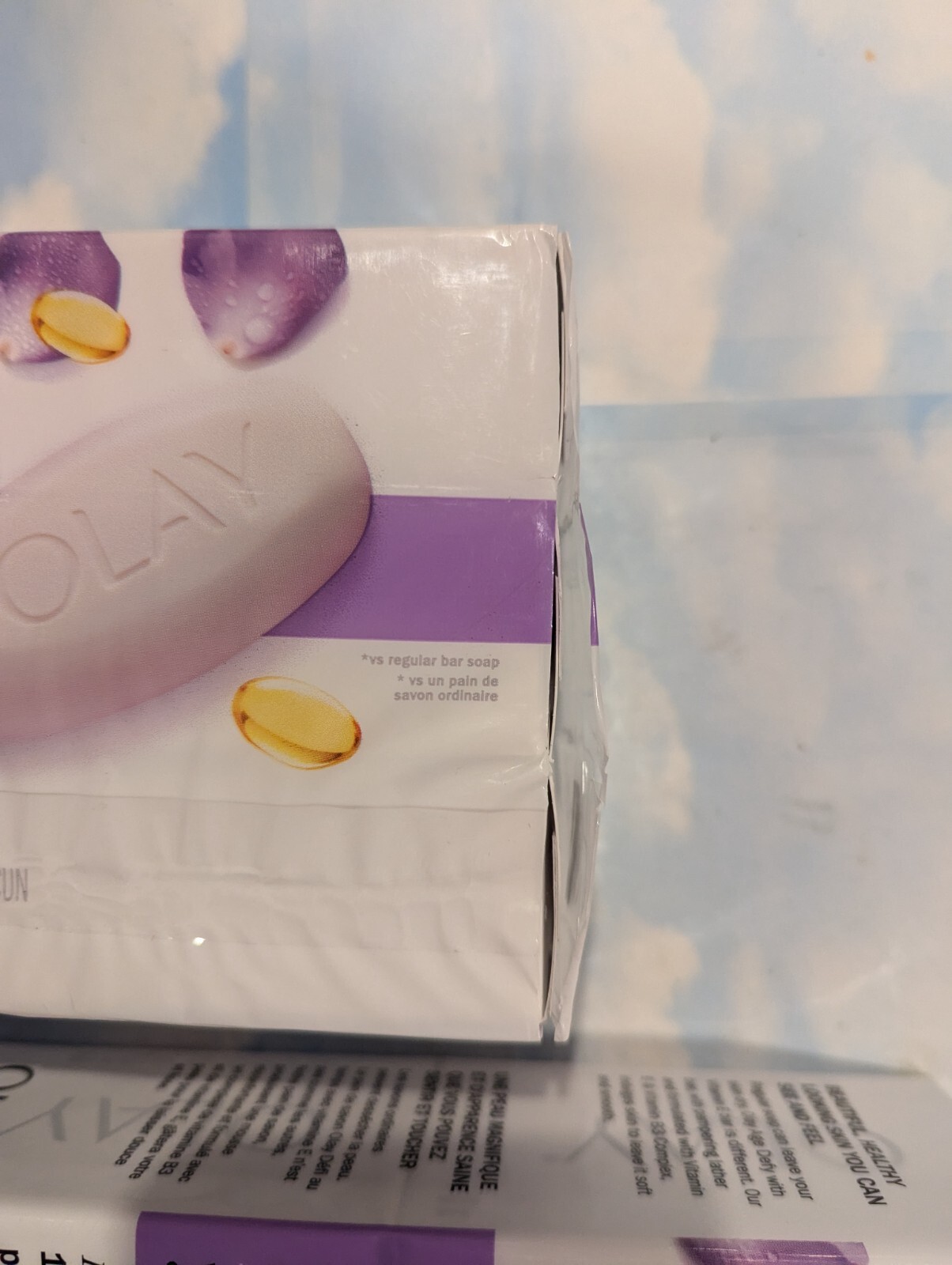 LOT (3) OLAY AGE DEFY BEAUTY BAR SOAP 10X MOISTURIZER VITAMIN E 3.75 OZ 18 BARS