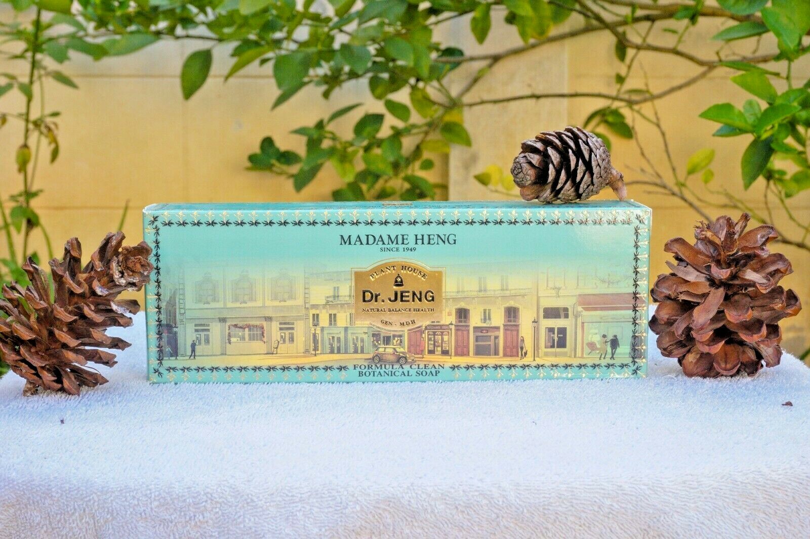 6 X 150g Madame Heng Care Spa Soap Love Time Story Natural Balance Botanical