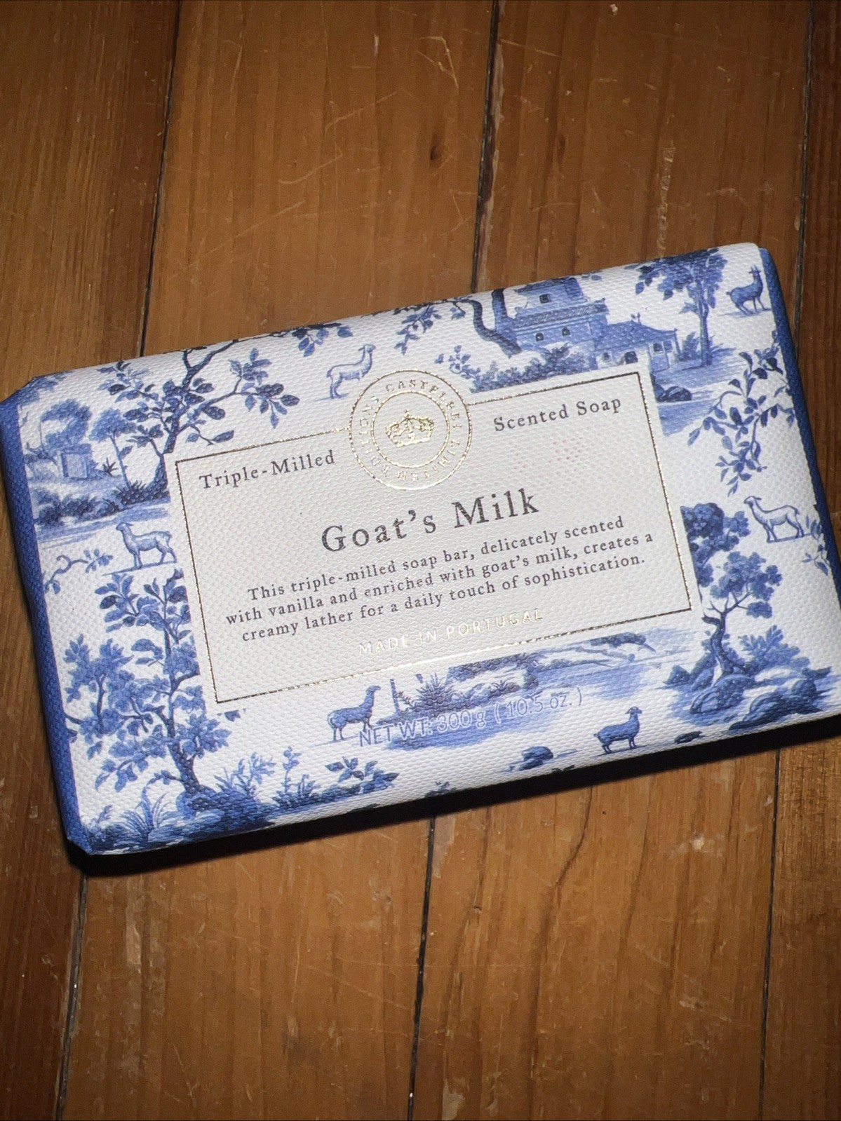 Castelbel Luxury Bath Bar Soap Goat’s Milk Scented 10.5oz triple milled