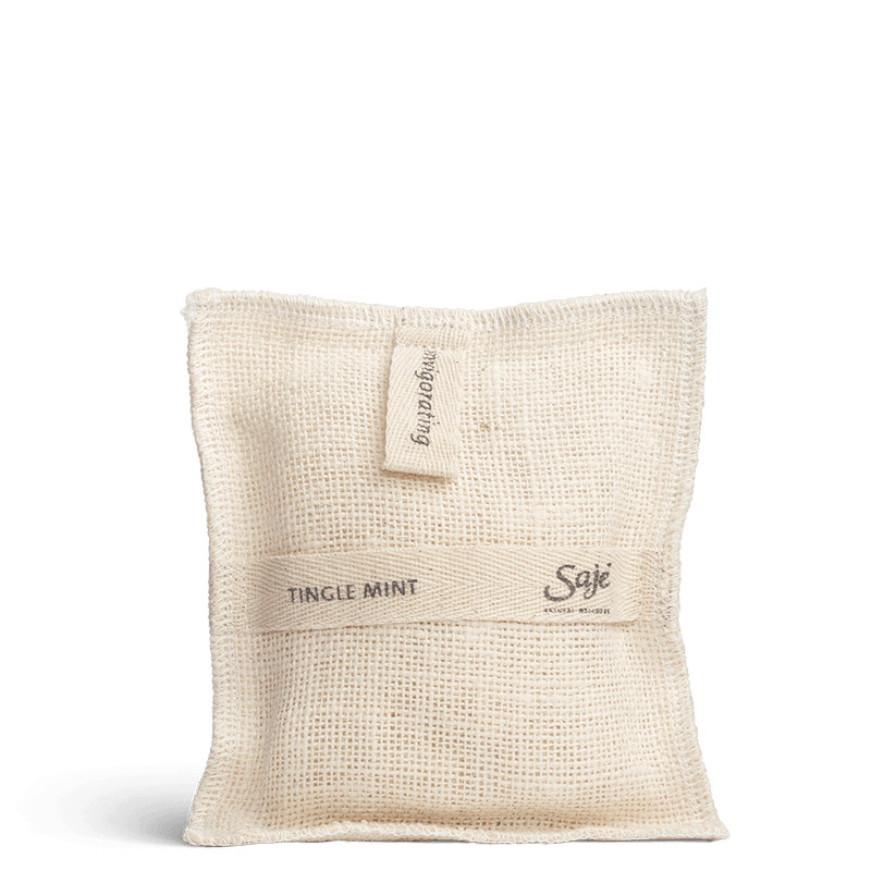 Saje Jute & Joy Tingle Mint Soap-Filled Wash Pad – FROM CANADA