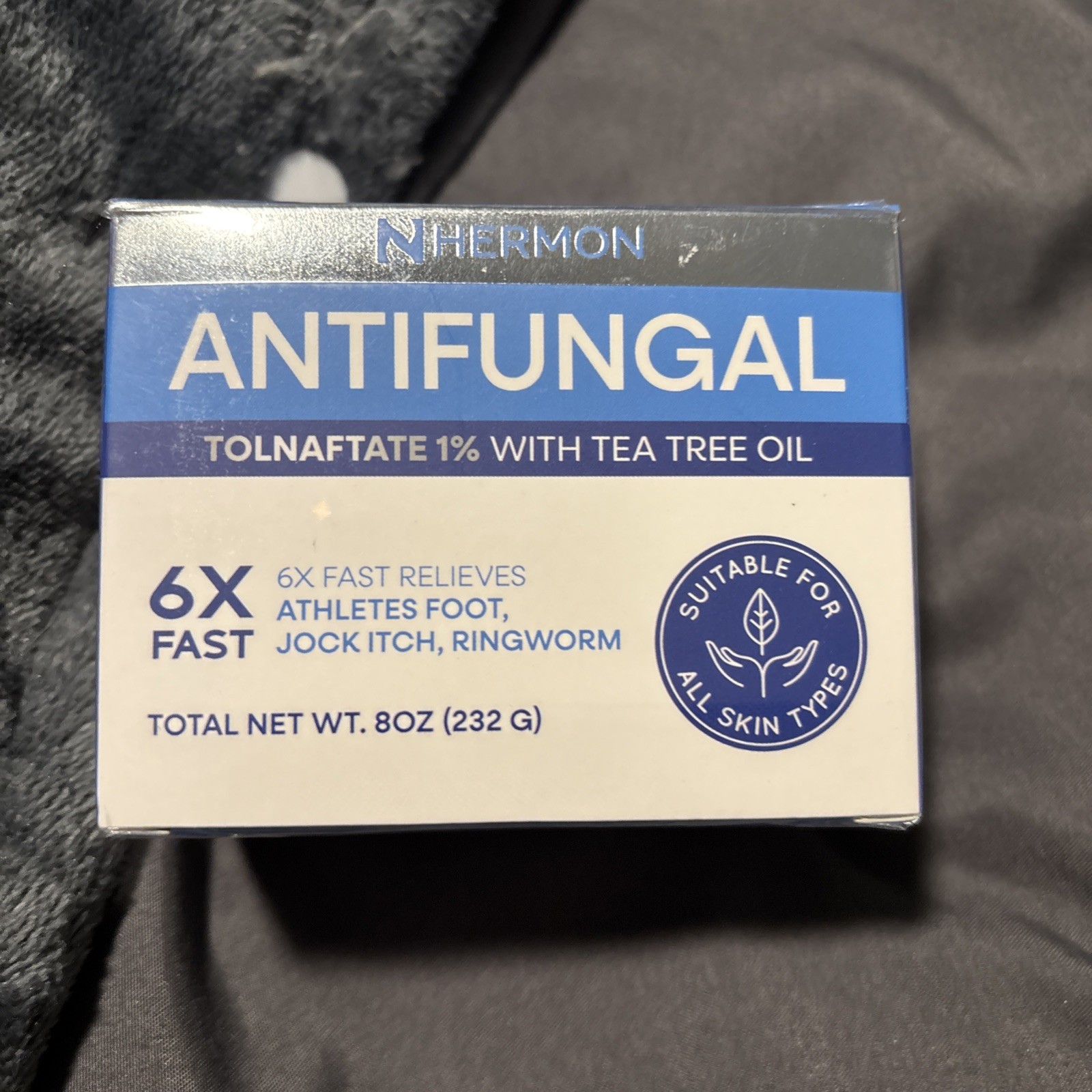 Hermon Antifungal Soap with Tea Tree Oil Antifungal Bar Soothing Care & Relie…