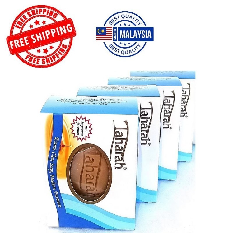 4X Taharah Clay Soap 100g Islamic Holy Ritual Purification Soap Halal Malaysia