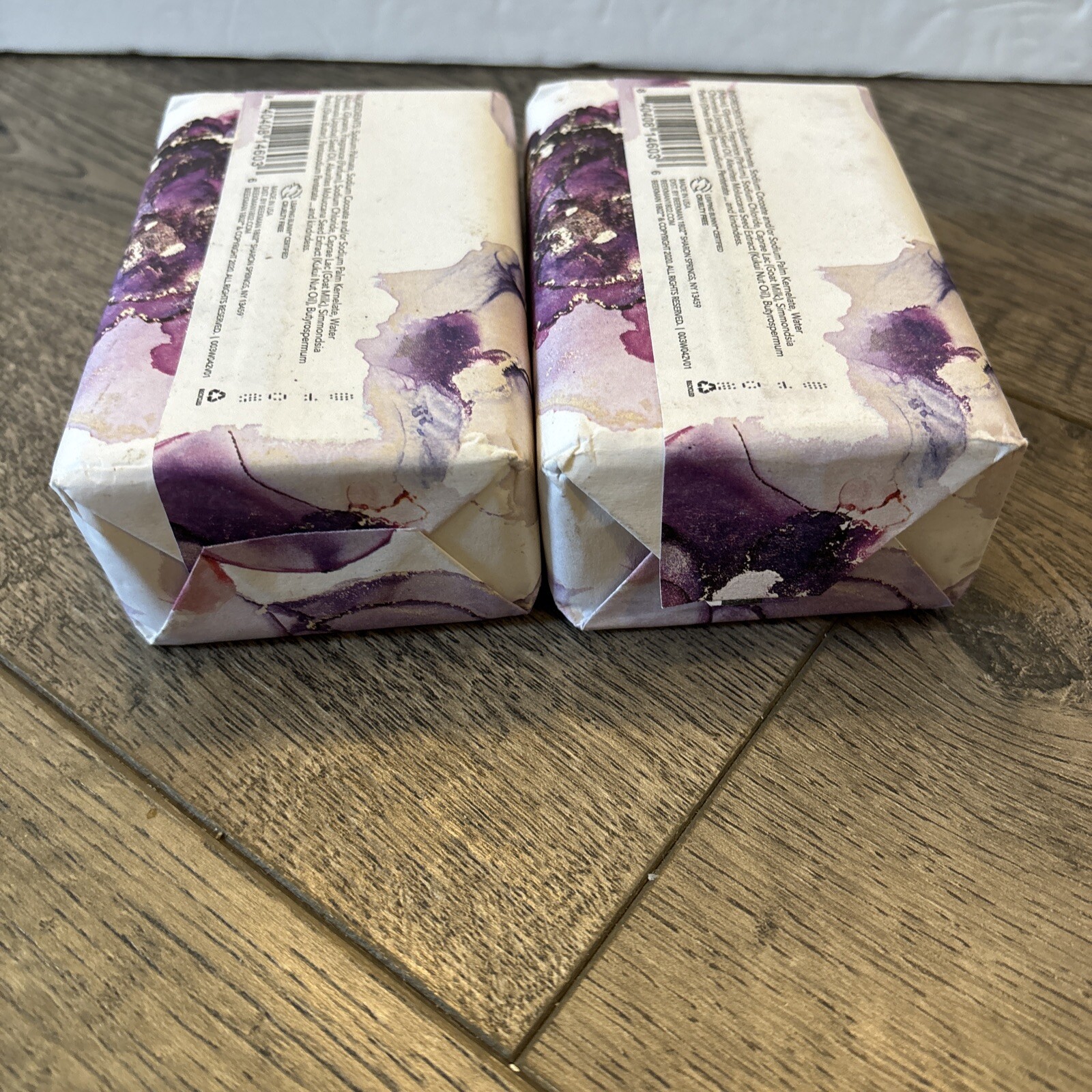Beekman 1802 Lilac Dream Goat Milk Soap -Large Bar – 9 oz. Lot Of 2 Bars
