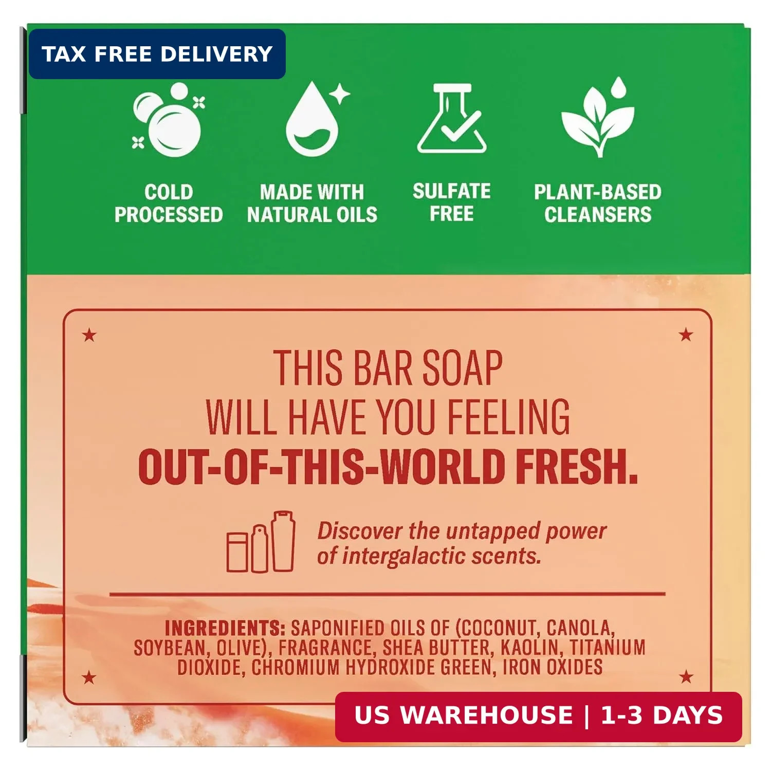 Old Spice Bar Soap for Men, x The Super Mario Galaxy Movie, Cold Pressed with Gr