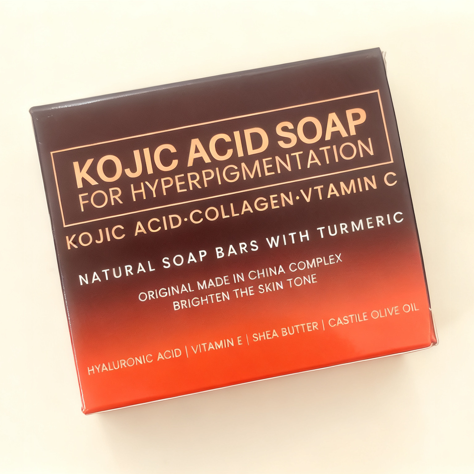2 Pack Kojic Acid Soap Bars for Hyperpigmentation Skin Brightening 100g/3.5OZ US