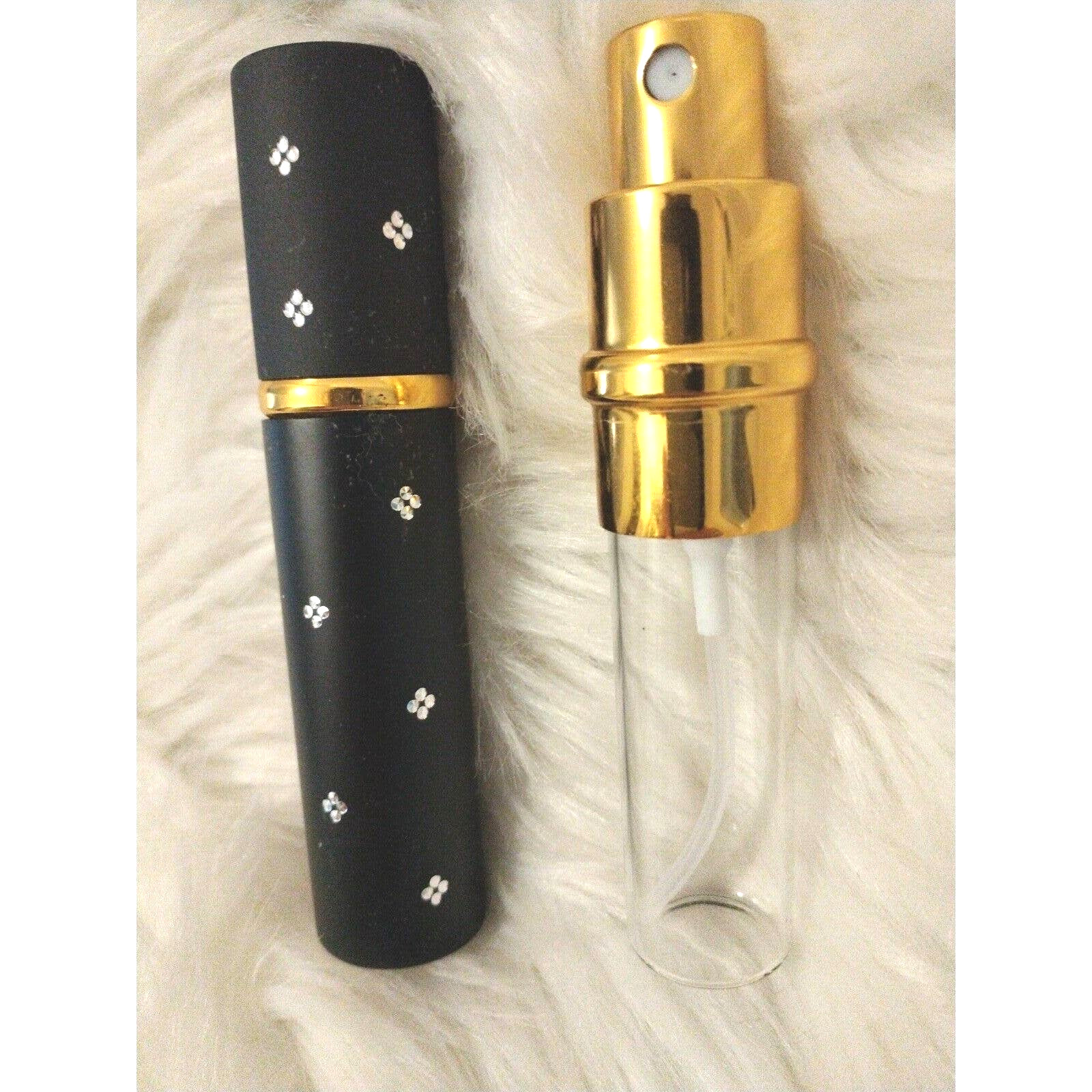 FANCY Perfume Atomizer Bottle 12ML Portable Travel Mini Refillable Spray Bottle