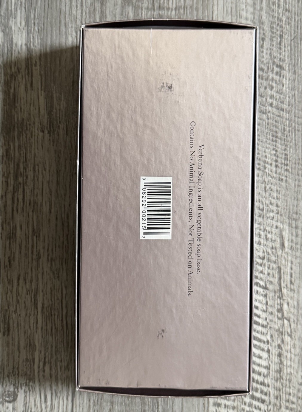 Caswell-Massey Verbena Bath Soap 3 Bars 5.8 oz Each Multipack Cruelty-Free