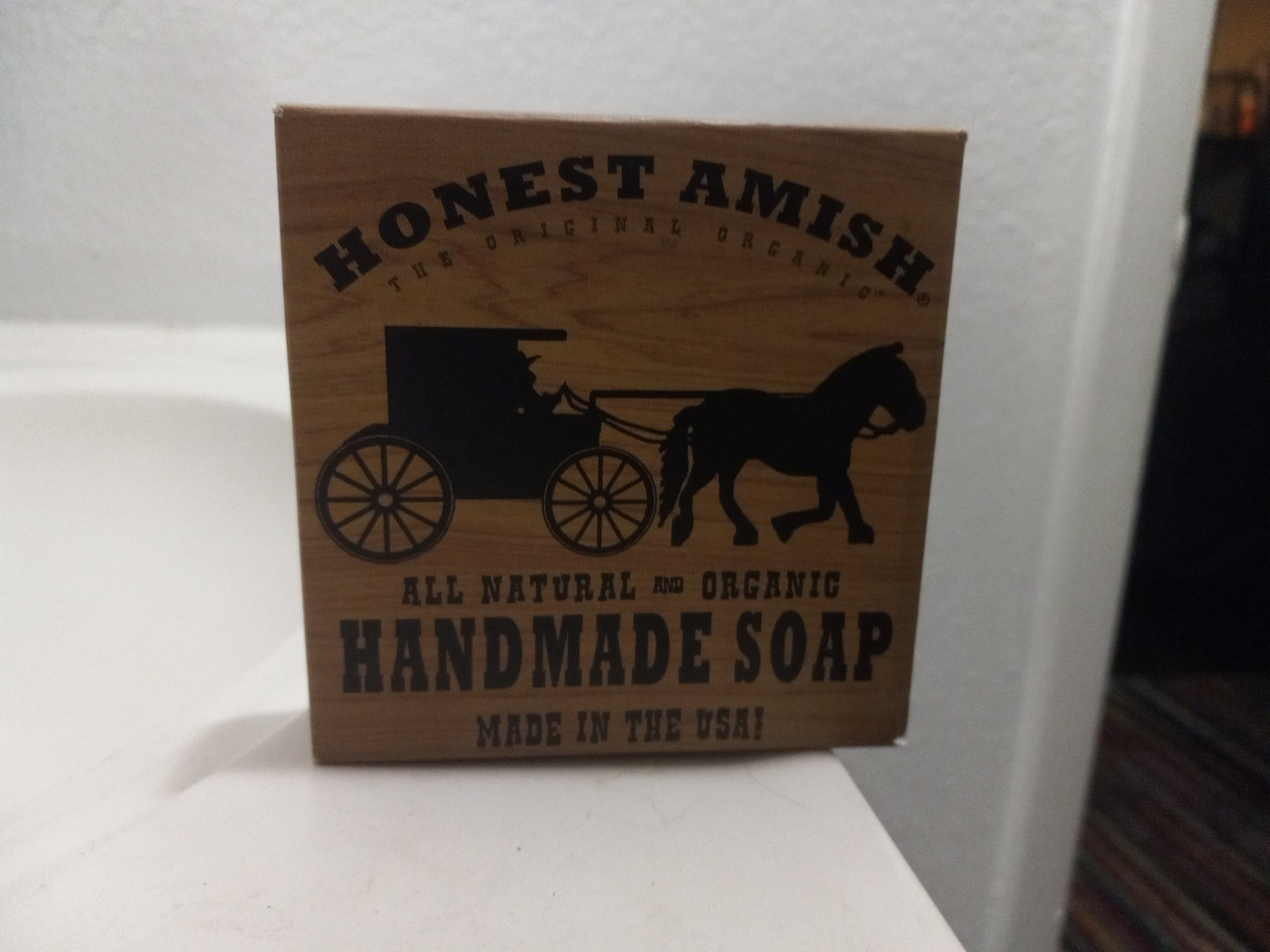 Honest Amish ~ Organic Handmade Soap ~ Patchouli & Bark