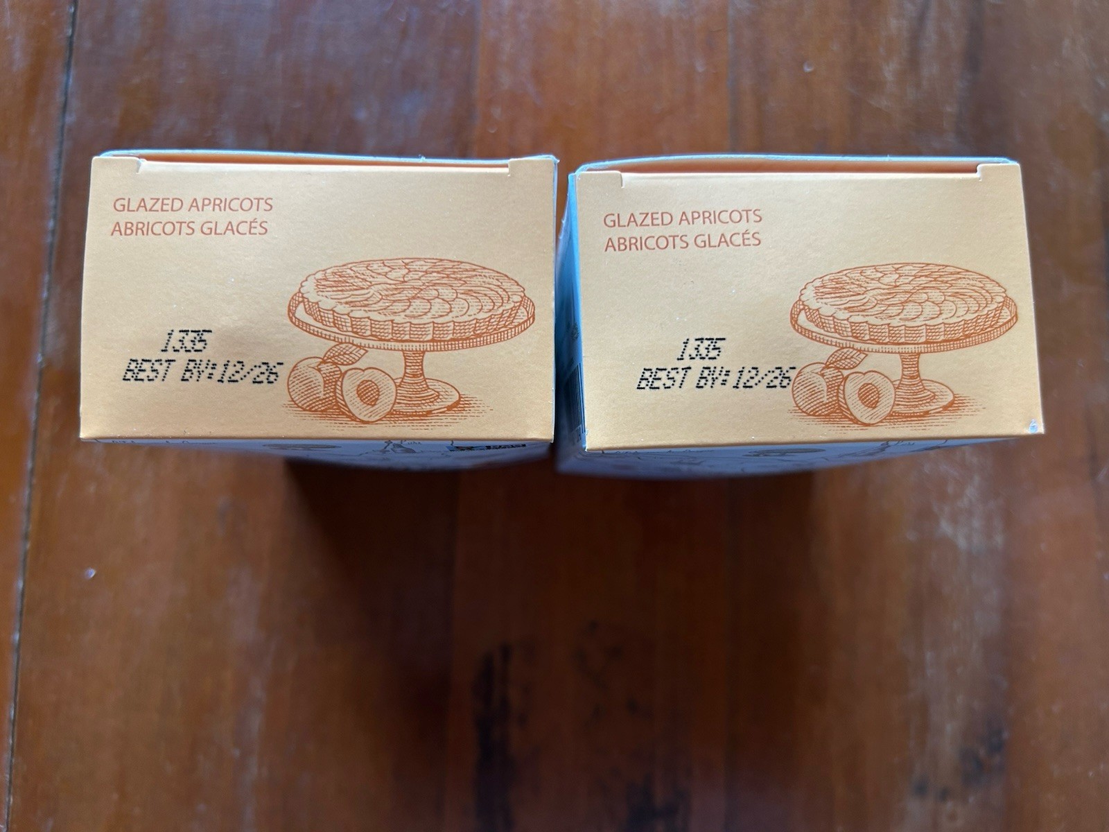 South Of France French Milled Bar Soap Glazed Apricots Two Bars- 6 oz