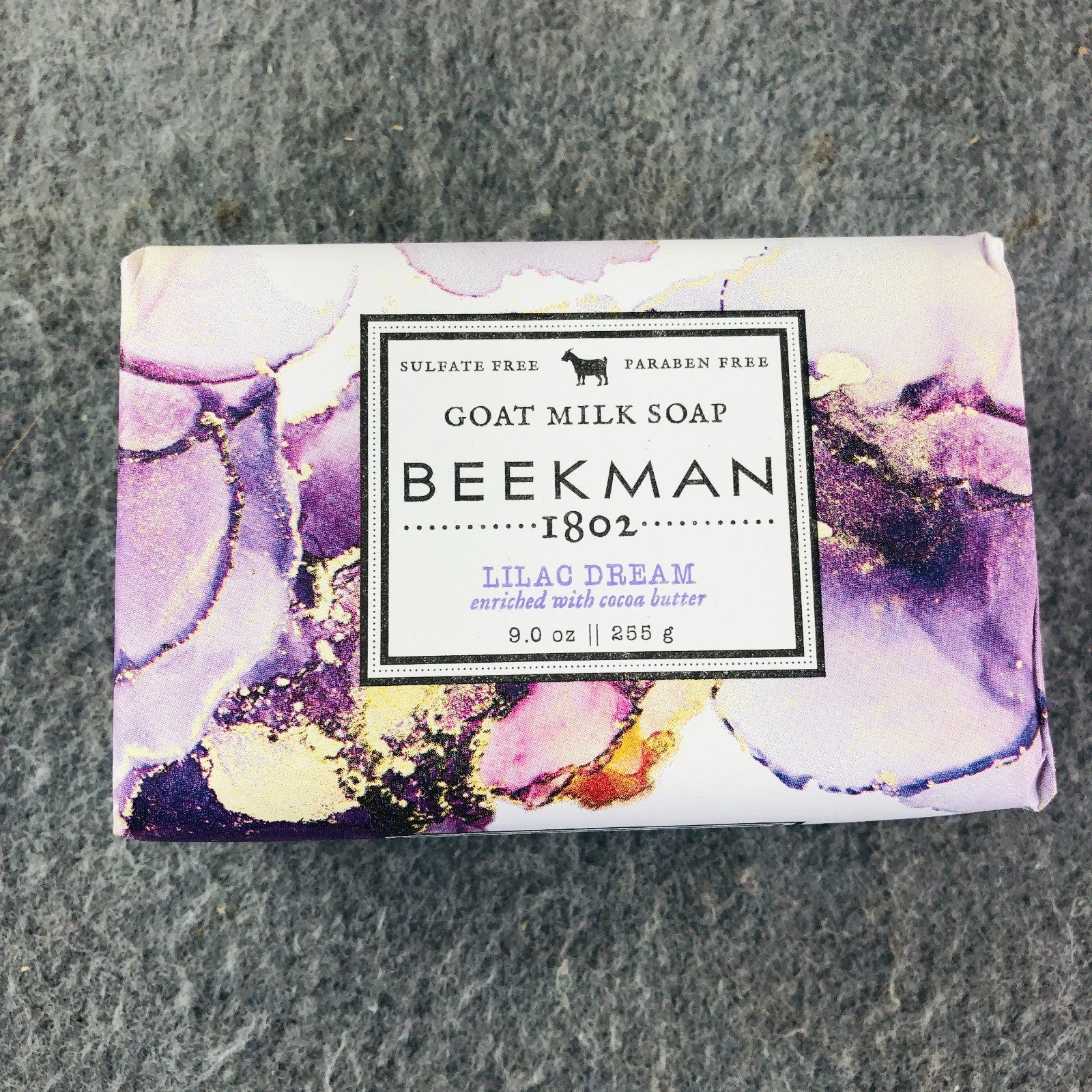 3 Pack Discontinued Beekman 1802 Goat Milk Bar Soap LILAC DREAM 9 oz each