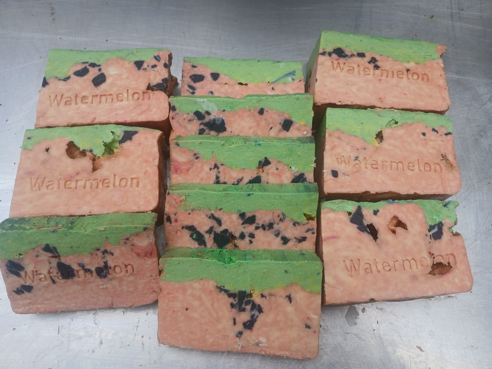 WATERMELON GOAT MILK SOAP HAPPY GOAT CREAMERY FREE SHIPPING BEST