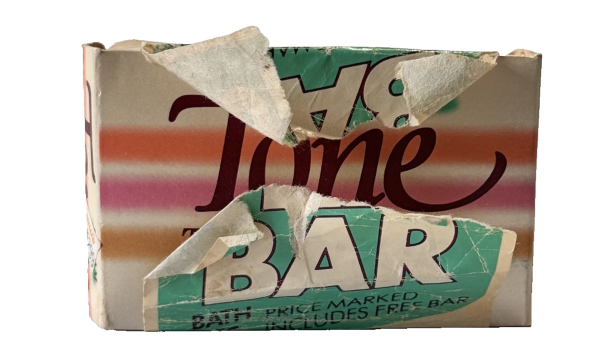 Vintage Tone Cream Skin Care Bar With Cocoa Butter 4.75 Oz New In Box