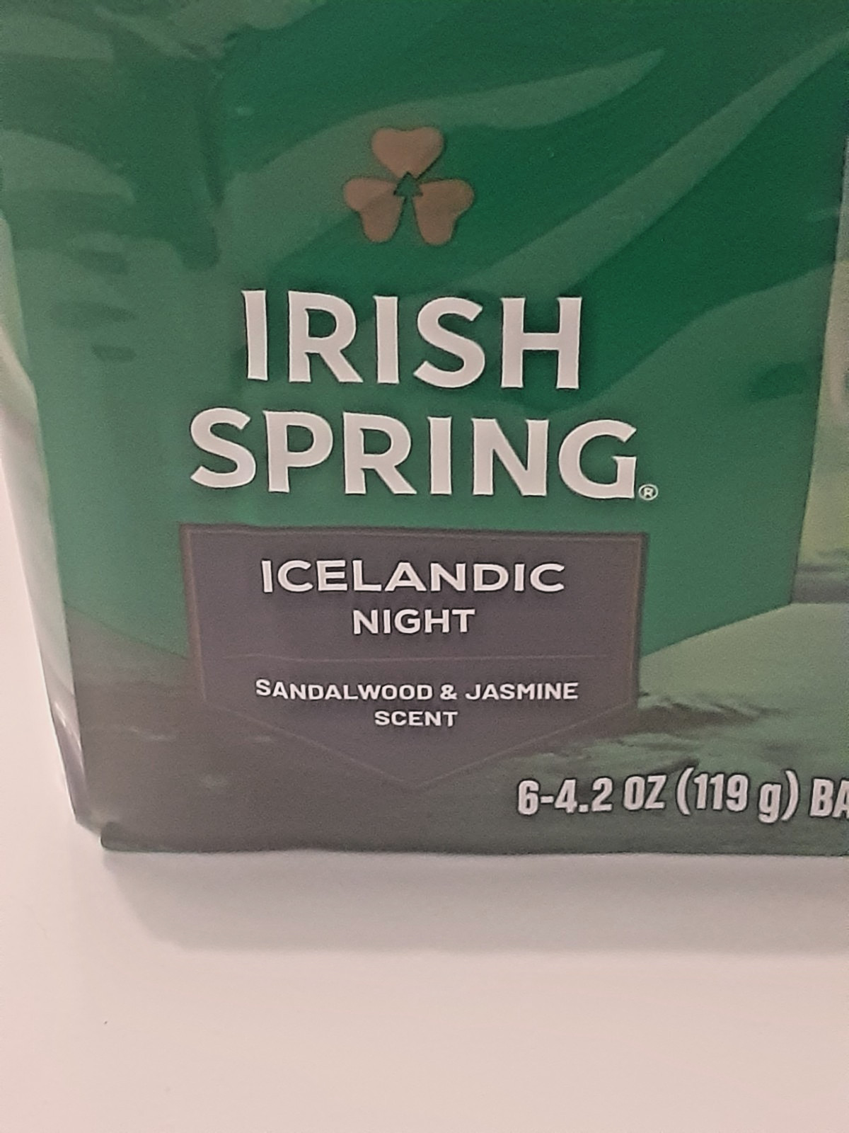 Lot of Two 6 Count Packs of Irish Spring Icelandic Night Bar Soap