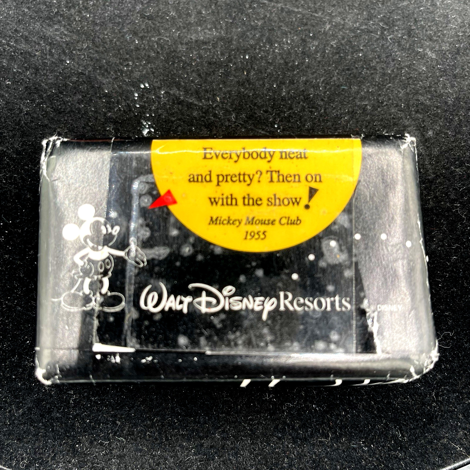 Disney Resorts Vintage 3oz Bars Bath Body Soap Black Wrapper New Sealed