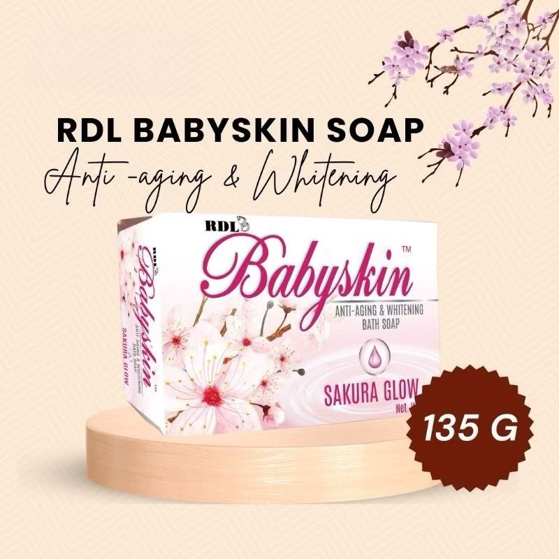 RDL Babyskin Soap 135g SAKURA GLOW