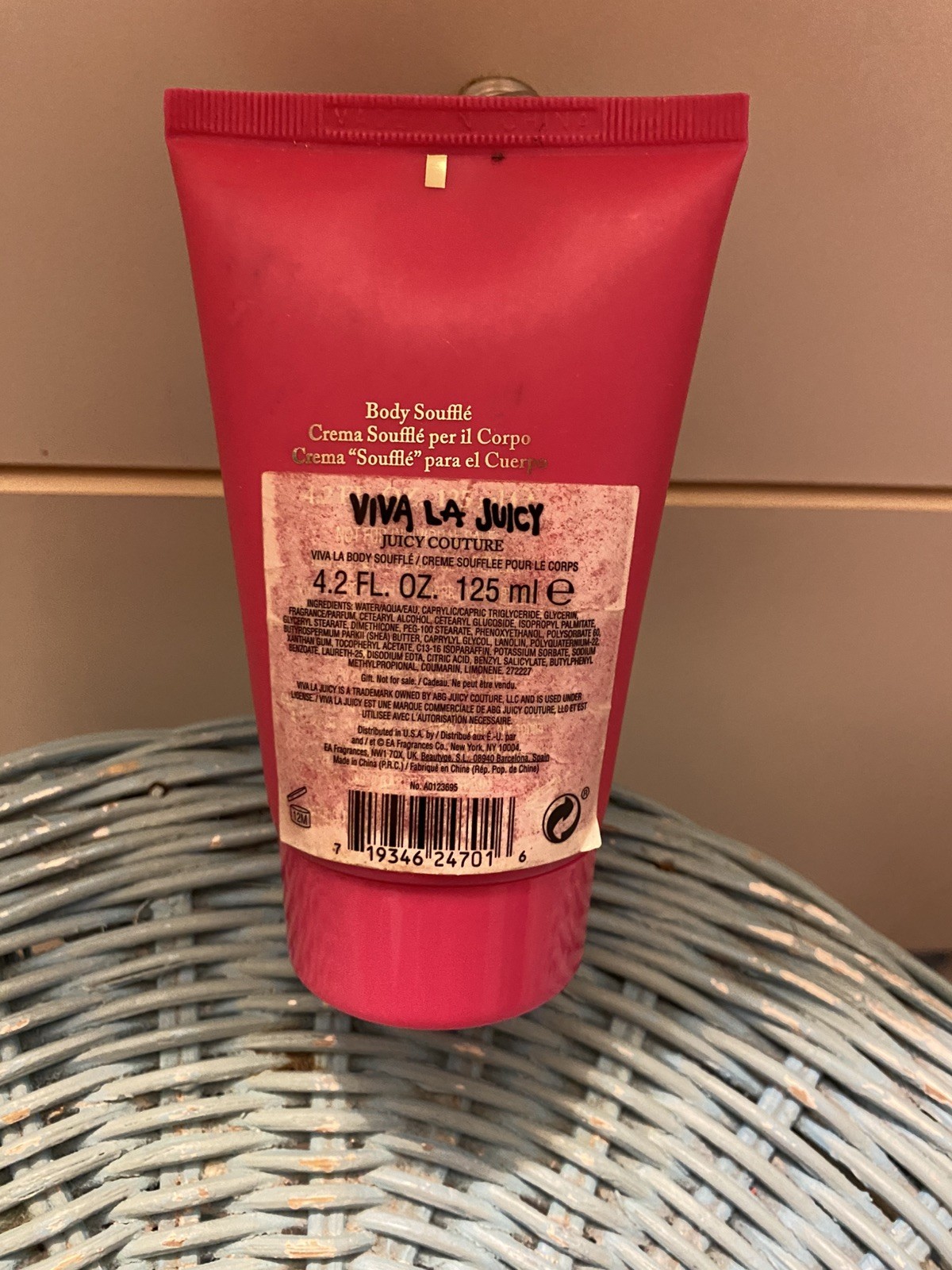 Viva la Juicy by Juicy Couture Body Souffle for Women not sealed as shown 4.2 oz