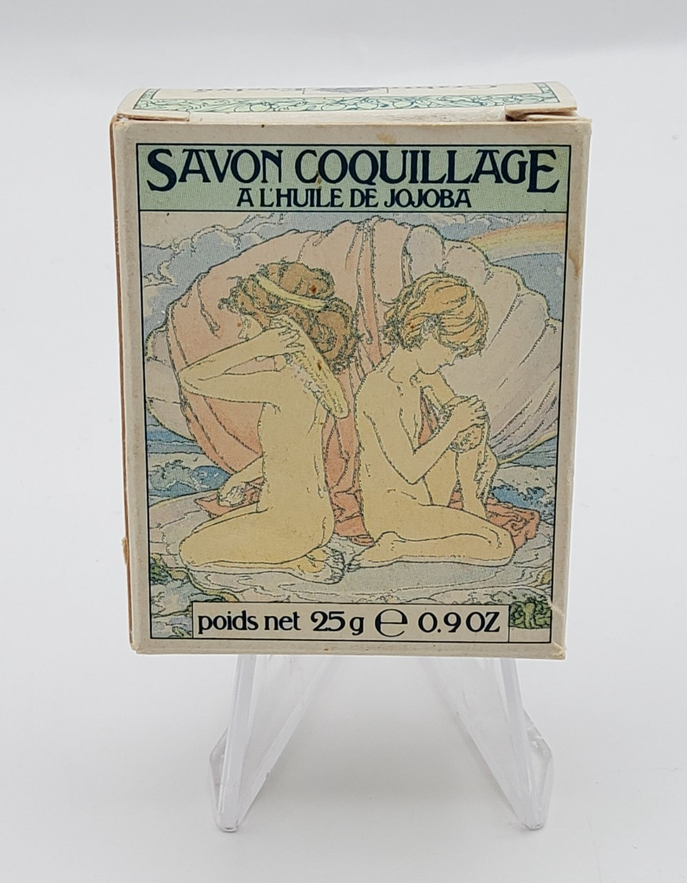 VTG 1978 SEA SHELL SOAP WITH JOJOBA OIL BOX ~ No soap…EMPTY BOX, Made in USA