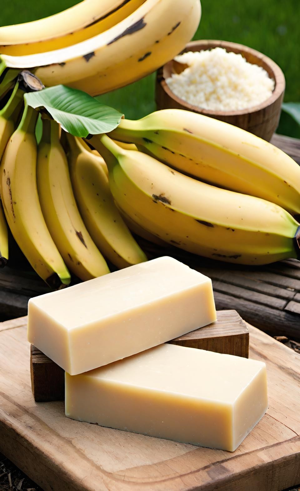 Banana Handmade Organic Soap Bar Natural Oil Wonderful Scent Premium Body